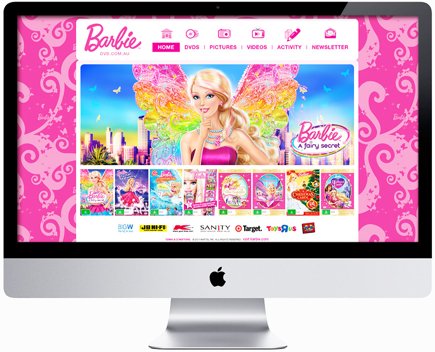 old barbie website